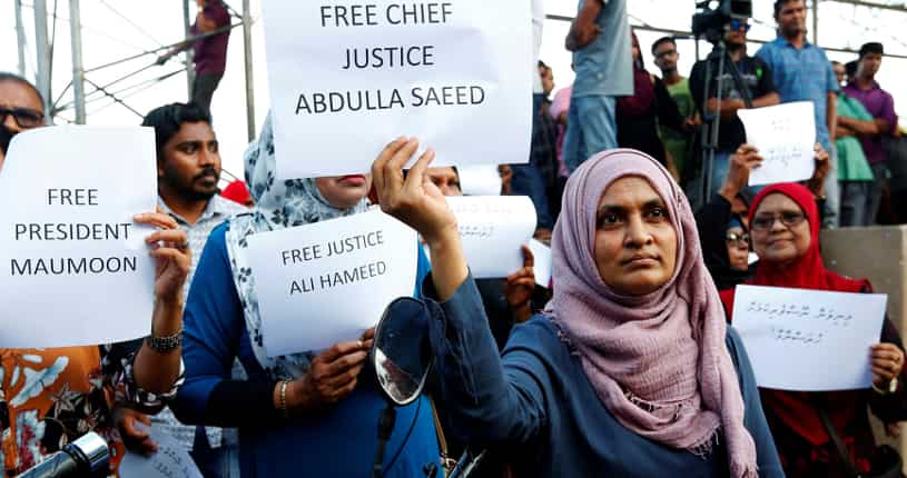 Maldives health minister resigns, calls for 'international support' Maldives health minister resigns, calls for 'international support'
