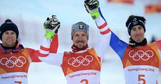 Austria grabs first Gold as Marcel Hirscher wins men's alpine combined title