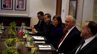 Tillerson says US Mideast peace plan 'fairly well advanced'