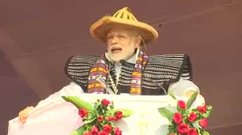 Left govt believes in 'gun-tantra': PM Modi in Tripura
