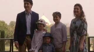 Watch: 'Thank you... one of the most beautiful places in the world,' says Justin Trudeau at Taj Mahal