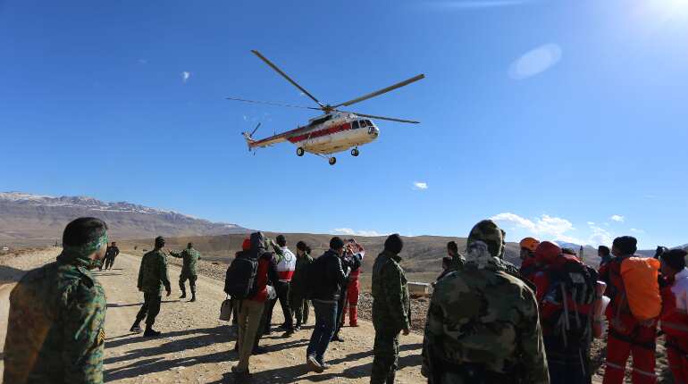 Cannot confirm 'wreckage' found in search operation of crashed plane: Iran