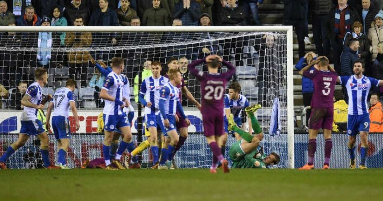 FA Cup: Third-tier Wigan Athletic ends Man City's fairytale run FA Cup: Third-tier Wigan Athletic ends Man City's fairytale run