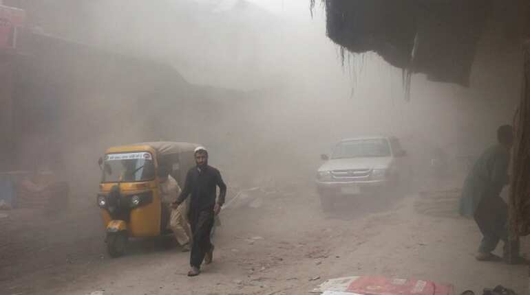 Three killed in blast in Afghan city Jalalabad Three killed in blast in Afghan city Jalalabad