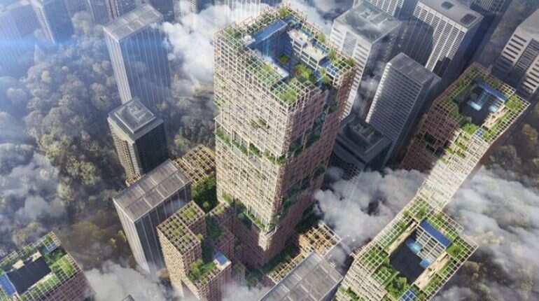 Japan plans to build world's tallest wooden skyscraper Japan plans to build world's tallest wooden skyscraper