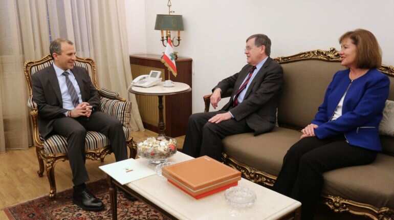 US envoy visits Beirut, mediating in Lebanon-Israel dispute US envoy visits Beirut, mediating in Lebanon-Israel dispute