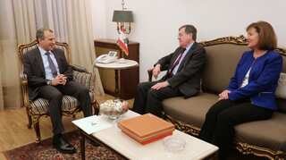 US envoy visits Beirut, mediating in Lebanon-Israel dispute