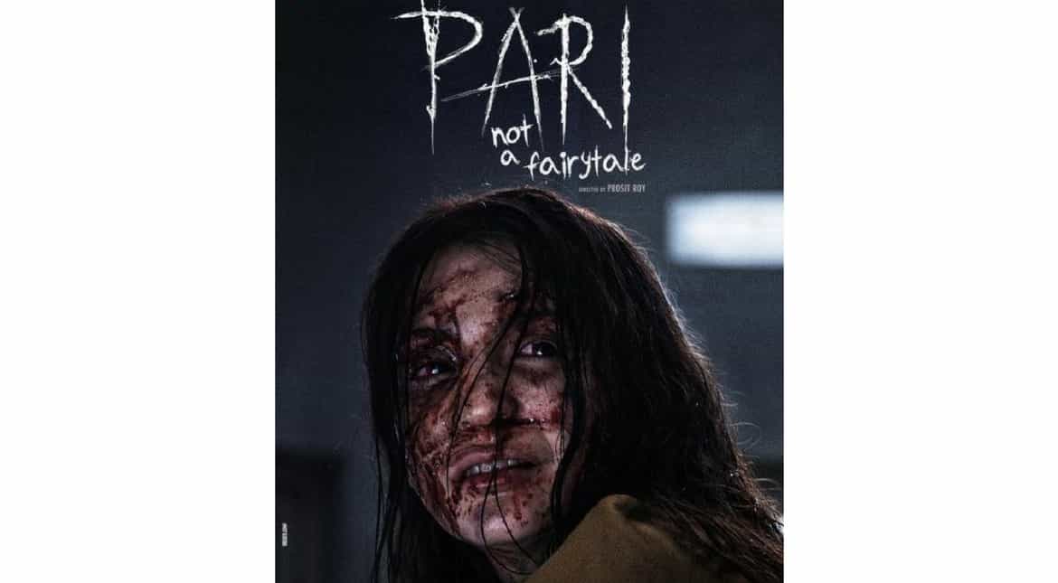 Pari poster: Covered in blood, Anushka Sharma warns us to keep our eyes wide open Pari poster: Covered in blood, Anushka Sharma warns us to keep our eyes wide open