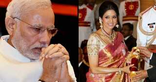 PM Modi condoles Sridevi's sudden death says, 'Saddened by the untimely demise'
