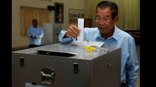 Cambodia votes in Senate election, PM's party expected to win