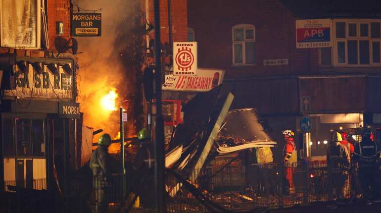 Four killed in Leicester shop explosion, cause yet to be determined: British Police