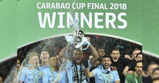 Aguero, Kompany, Silva inspire City to win first trophy of Guardiola era
