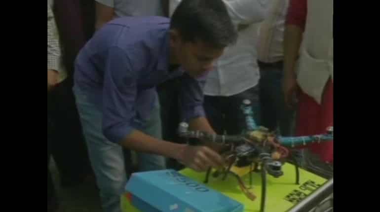 Siliguri employs drone made by class XI student to combat dengue Siliguri employs drone made by class XI student to combat dengue