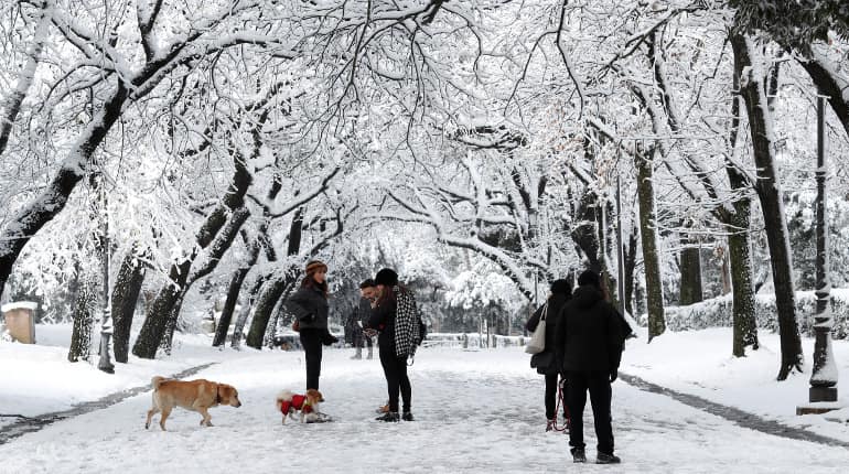 Europe is icy cold, the North Pole is balmy: Global warming turns world upside down