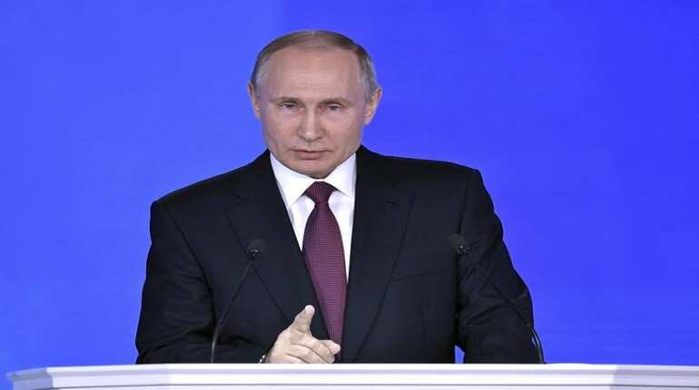 Putin, before vote, unveils 'invincible' nuclear weapons to counter West