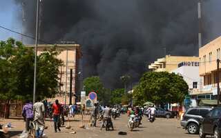 Gunmen target French embassy, military headquarters in Burkina Faso; several killed