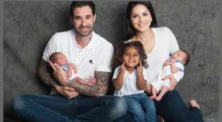 In photo: Sunny Leone and husband are now proud parents of twins