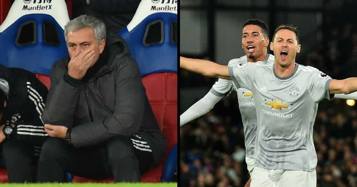 Jose Mourinho hails 'luck' for dramatic win over Crystal Palace Jose Mourinho hails 'luck' for dramatic win over Crystal Palace