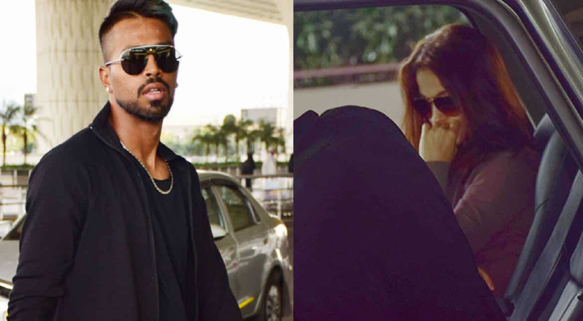 In photos: Elli AvrRam drops rumoured beau Hardik Pandya at airport In photos: Elli AvrRam drops rumoured beau Hardik Pandya at airport