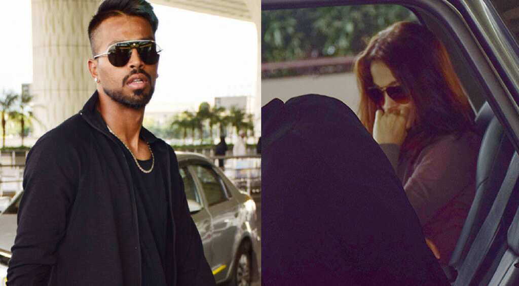 In photos: Elli AvrRam drops rumoured beau Hardik Pandya at airport