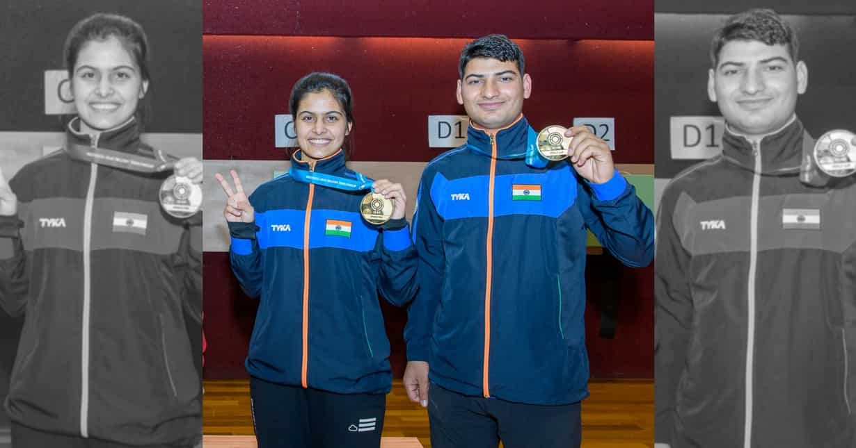 ISSF World Cup: Manu Bhaker strikes gold again ISSF World Cup: Manu Bhaker strikes gold again