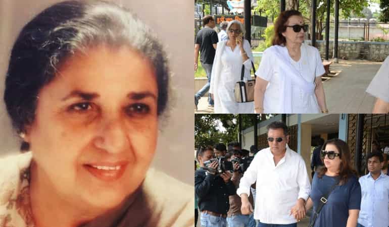Actress Shammi passes away; friends Asha Parekh, Farida Jalal and others attend her funeral