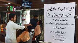Barbers ban 'fashionable' beards in Pakistan's Khyber Pakhtunkhwa province