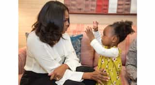 Watch: Michelle Obama dances with 2-year-old admirer who thought she was a 'queen'