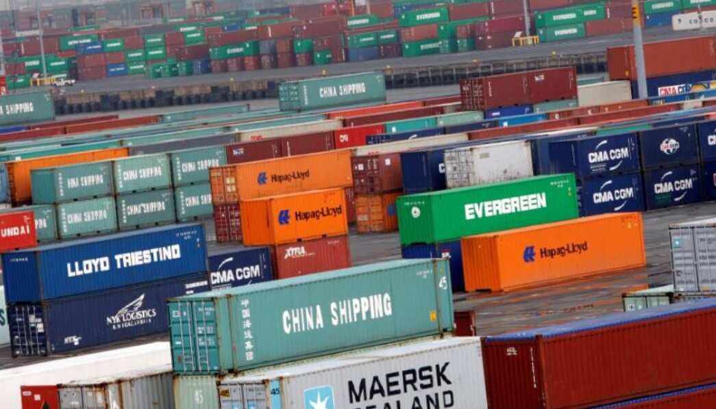 US trade deficit hits more than nine-year high as exports falter