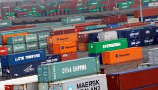 US trade deficit hits more than nine-year high as exports falter