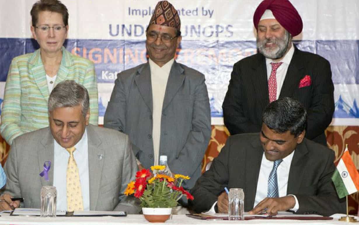 India seals agreement with UN to build homes for Nepal quake victims