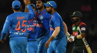 Nidahas T20I Trophy: India beat Bangladesh by six wickets