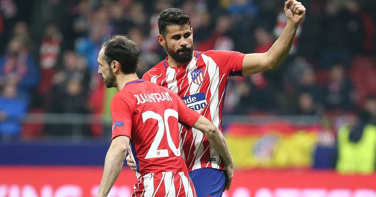 Costa leads Atletico rout over Lokomotiv Moscow Costa leads Atletico rout over Lokomotiv Moscow