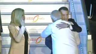 French president Macron arrives in India on 4-day visit