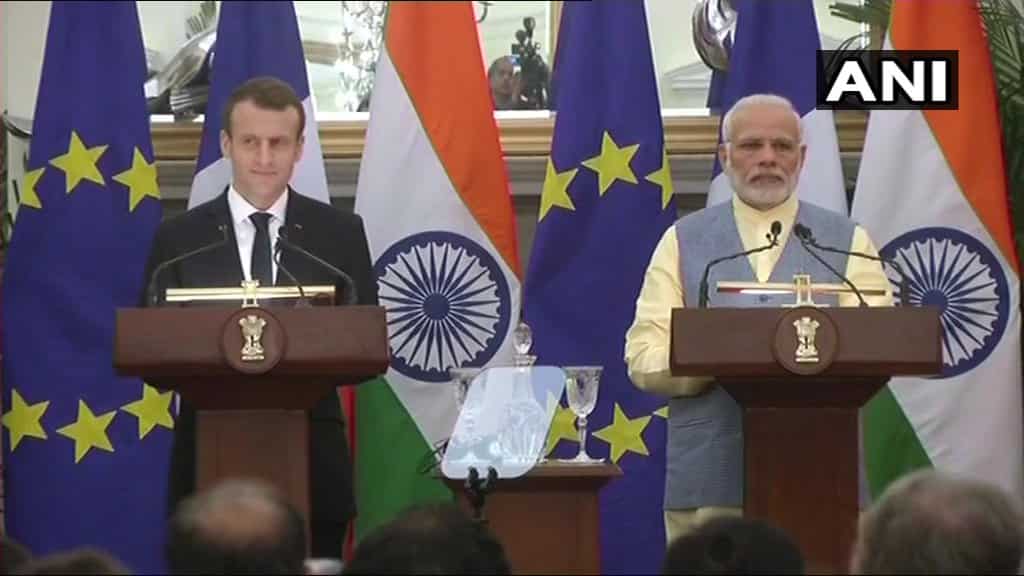 India, France sign 14 agreements, to boost bilateral ties India, France sign 14 agreements, to boost bilateral ties