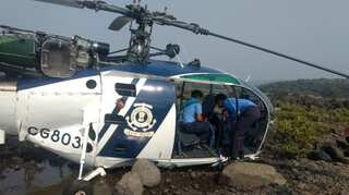 Indian Coast Guard helicopter did not crash, made hard landing in Maharashtra