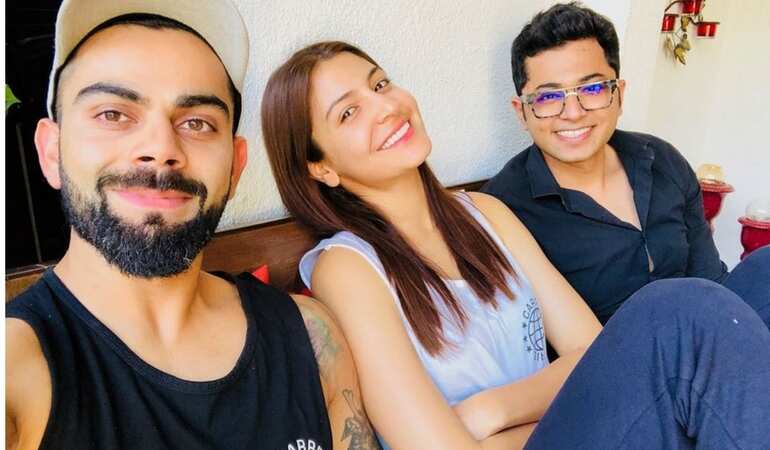 Virat Kohli and Anushka Sharma cosy up after hectic schedules Virat Kohli and Anushka Sharma cosy up after hectic schedules