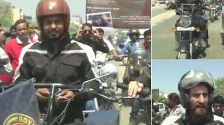 Biker duo to ride from Pune to Scotland for peace Biker duo to ride from Pune to Scotland for peace