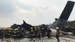 Nepal plane crash: Rescue workers pull bodies out of wreckage