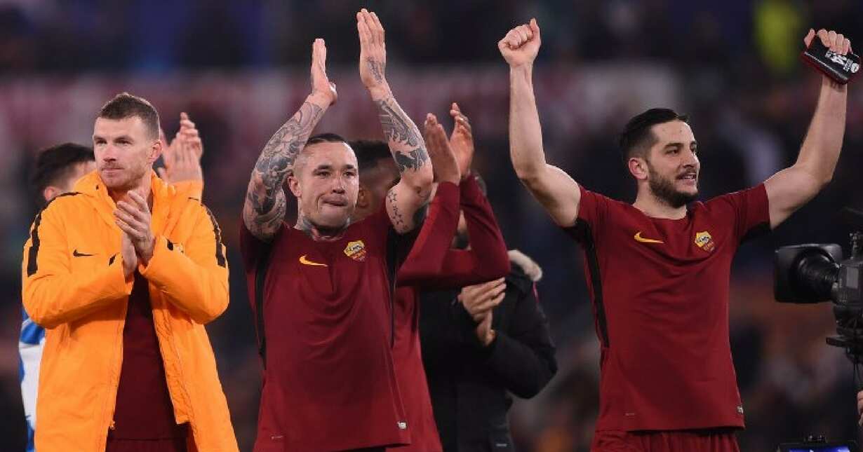 Champions League: Superb Dzeko goal sends Roma into quarter-finals Champions League: Superb Dzeko goal sends Roma into quarter-finals