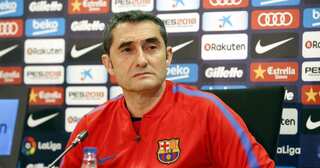 Ernesto Valverde defends Barca's Dembele ahead of Atletico clash
