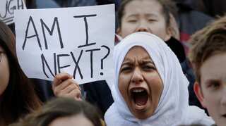 'Never again!': Students across US walk out of classrooms against gun violence