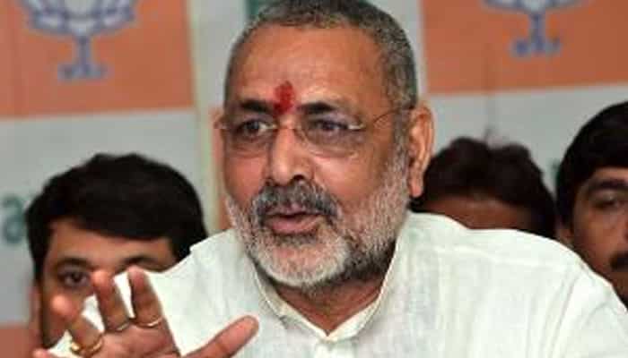 India's Union Minister attacked during a public meeting, barely avoids punch