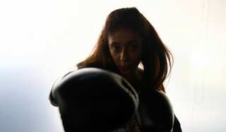 Pulling no punches: Saudi woman boxer breaks exercise taboo
