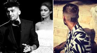 Zayn Malik gets a black rose with thorns tattoo post-breakup with Gigi Hadid