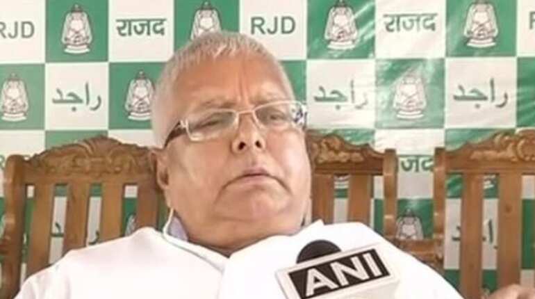 Watch: 'Sick' Lalu Prasad fights with police officer at New Delhi railway station