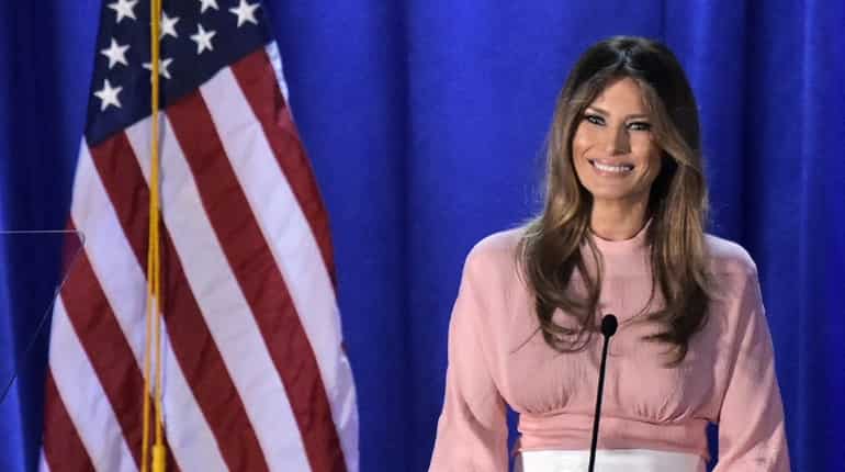 Melania Trump cancels rare campaign appearance due to 'cough' Melania Trump cancels rare campaign appearance due to 'cough'