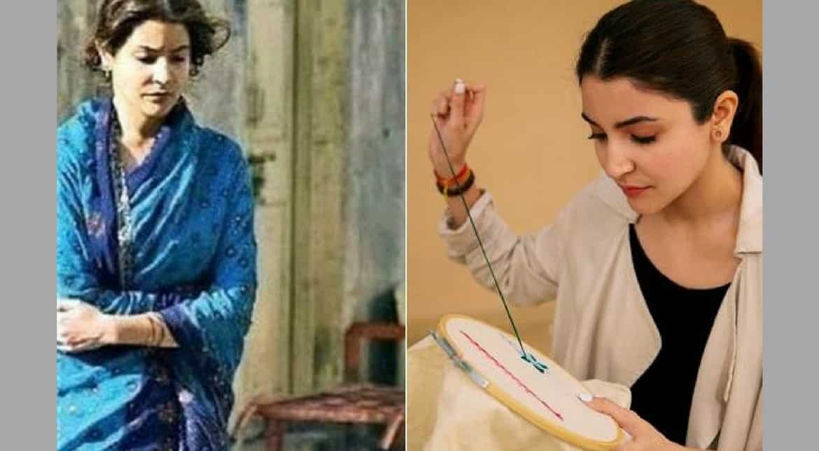 Video: Anushka Sharma takes up stitching for film 'Sui Dhaaga' with Varun Dhawan Video: Anushka Sharma takes up stitching for film 'Sui Dhaaga' with Varun Dhawan