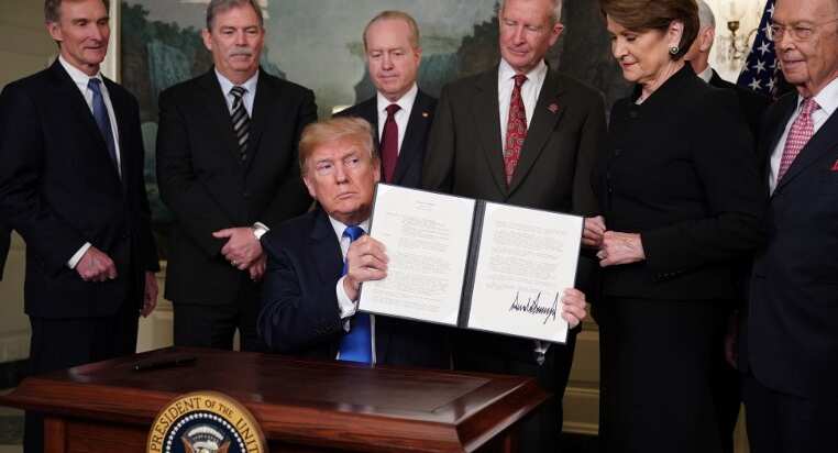 President Trump imposes tariffs worth $50 billion on Chinese goods
