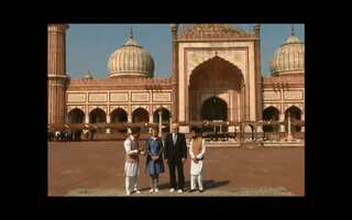 German President visits New Delhi's grand old mosque